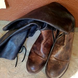 Bedstu leather size 9 boots " Mahatten style